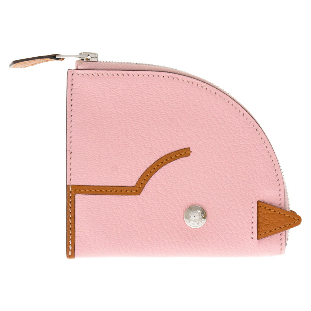 HERMES(エルメス) パドック シェーブル コインケース 小銭入れ Z刻印 ピンク【中古】【程度A】【カラーピンク】【取扱店舗BRING心斎橋店】のサムネイル