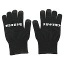 CHROME HEARTS(クロムハーツ) サイズ:S WORK GLOVES ロゴ グローブ 軍手 ブラック【新古品/中古】【程度S】【カラーブラック】【取扱店舗BRINGアメリカ村店】