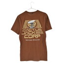 NIKE(ナイキ) サイズ:XS ×Travis Scott Cactus Jack NRG BH Corp T-Shirt DM1285-259 トラヴィススコット カクタスジャック 半袖Tシャツ ブラウン【中古】【程度B】【カラーブラウン】【オンライン限定商品】