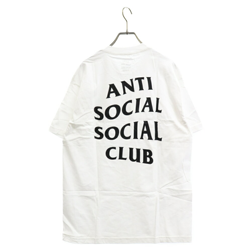 ANTI SOCIAL SOCIAL CLUB(アンチソーシャルソーシャルクラブ) サイズ:L Logo S/S Tee ロゴ半袖Tシャツ ホワイト【新古品/中古】【程度S】【カラーホワイト】【オンライン限定商品】