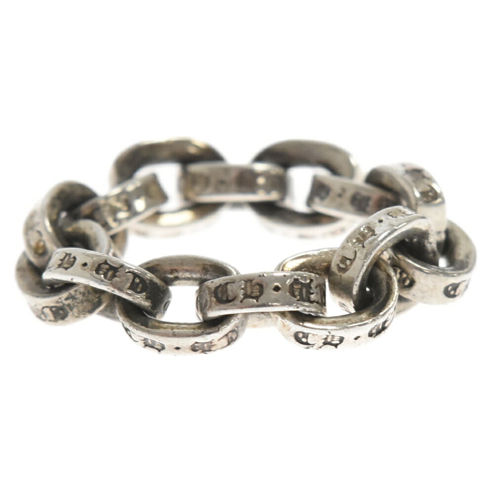 CHROME HEARTS(クロムハーツ) サイズ:2号 PAPER CHAIN RING/ペーパーチェーン シルバーリング【中古】【程度A】【カラーシルバー】【取扱店舗BRINGアメリカ村店】 3