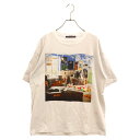 LOUIS VUITTON(ルイヴィトン) サイズ:XL 23AW プリンテッドコットン 半袖 Tシャツ カットソー ホワイト 1ABY43【中古】【程度A】【カラーホワイト】【取扱店舗BRING心斎橋店】