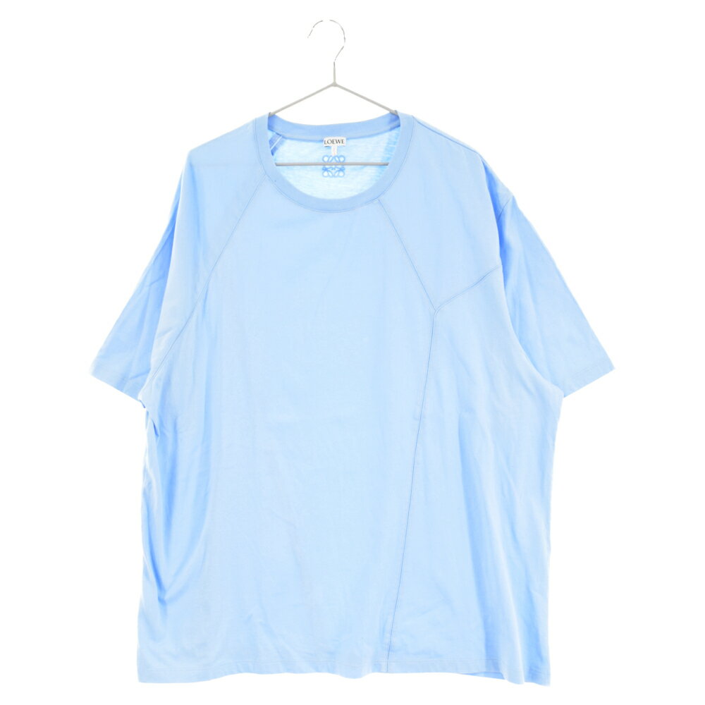 LOEWE(ロエベ) サイズ:XL 23SS PUZZLE T-SHIRT パズル ルーズフィット半袖Tシャツ H526Y22J67 ブルー【中古】【程度A】【カラーブルー】【取扱店舗BRING心斎橋店】