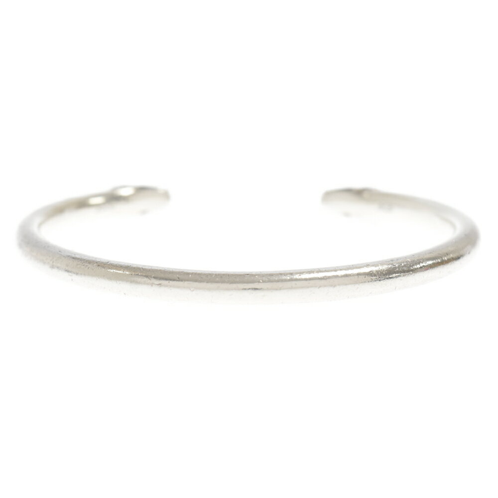 CHROME HEARTS(クロムハーツ) BANGLE DOUBLE DOG P/DMND ダブルドッグ PAVEダイヤ/パヴェダイヤ バングル ブレスレット シルバー【中古】【程度A】【カラーシルバー】【取扱店舗BRING福岡天神店】