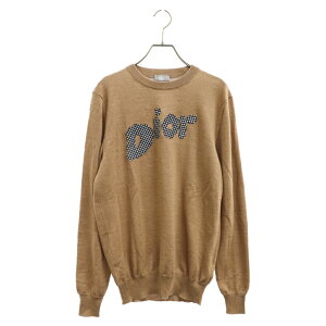 Dior HOMME(ǥ륪) :M 19AW Logo Patch Sweater ѥå˥åȥ ֥饦 933M614AT048šۡAۡڥ顼֥饦ۡڼ谷Ź̾Ų