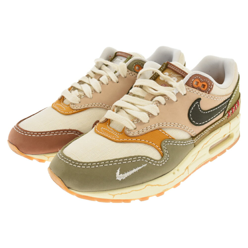 NIKE(ナイキ) サイズ:26.0cm WMNS AIR MAX1 PRM WABI-SABI 侘び寂び ウィメンズ エアマックス1 ローカットスニーカー グレー DQ8656-133 US9【中古】【程度B】【カラーグレー】【オンライン限定商品】｜ブランド買取・販売　BRING