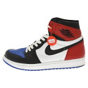 NIKE(ナイキ) サイズ:28.5cm AIR JORDAN 1 RETRO HIGH OG TOP 3 555088‐026 エアジョーダン1 トップ3 ハイカットスニーカー US10.5/28.5cm ブラック/レッド/ブルー【中古】【程度A】【カラーブラック】【取扱店舗BRING KICKS】