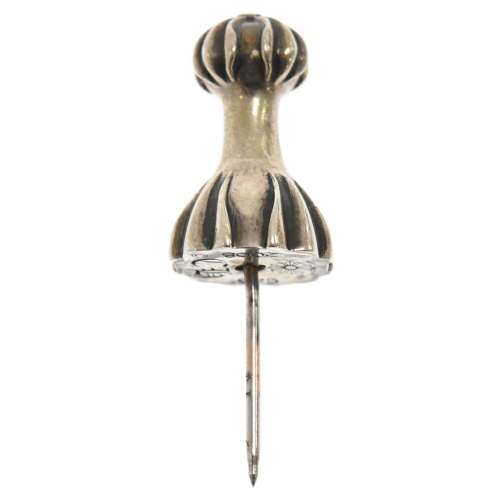 CHROME HEARTS(クロムハーツ) PUSH PIN クロスボールプッシュピン シルバーピン シルバー【中古】【程度A】【カラーシルバー】【取扱店舗BRING心斎橋店】