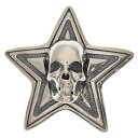 CODY SANDERSON(コディーサンダーソン) Skull Star Pendant スカル スター ペンダント シルバー【新古品/中古】【程度S】【カラーシルバー】【取扱店舗BRING渋谷ANNEX店】