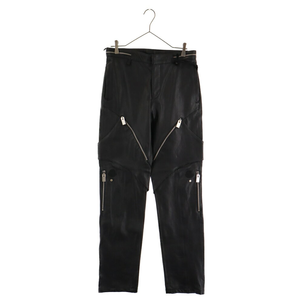 MONCLER(N[) TCY:46 1017 ALYX 9SM Zip Trim Leather Pants G209Y2A00001~ANX Wbv g U[pc ubNyVÕi/ÁzyxSzyJ[ubNzy戵XBRINGaJANNEXXz