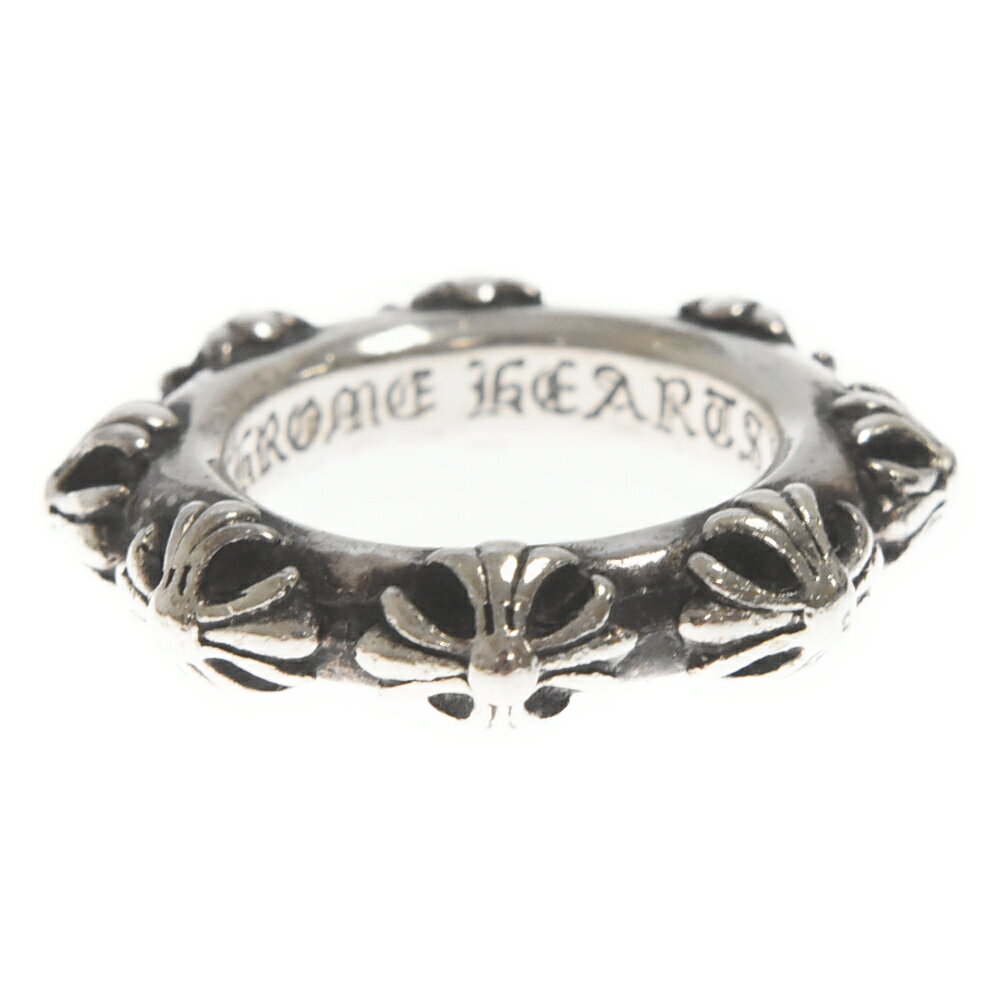 CHROME HEARTS(クロムハーツ) サイズ:12.5号 CROSS BAND/クロスバンドリング シルバー 12.5号【中古】【程度B】【カラーシルバー】【取扱店舗OneStyle新宿店】