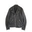 CHROME HEARTS(クロムハーツ) サイズ:L BASIC MOTO/ベーシックモト ダガージップライダースレザージャ..