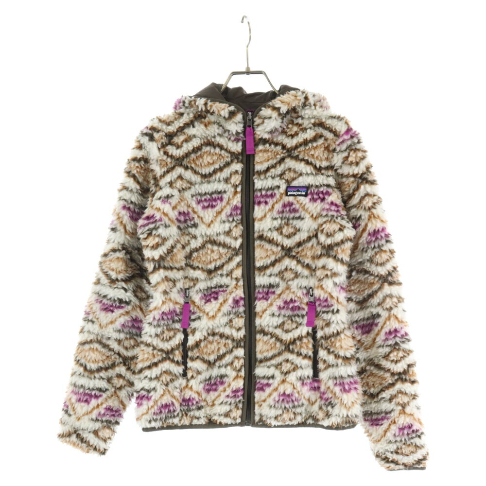 PATAGONIA(パタゴニア) サイズ:XS 13AW RETRO X FLEECE CARDIGAN レトロエックス ボアフリース ジップアップ ジャケット マルチカラー レディース 23065FA13【中古】【程度B】【カラーマルチカラー】【オンライン限定商品】