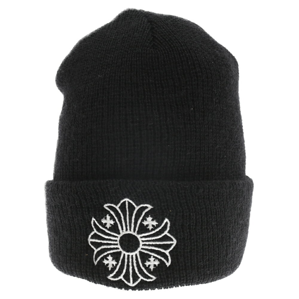 CHROME HEARTS(クロムハーツ) サイズ:OS WOOL WATCH CAP CHプラス刺繍 ビーニーニット 帽子 キャップ ブラック【中古】【程度B】【カラーブラック】【取扱店舗OneStyle新宿店】のサムネイル