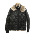 MONCLER(モンクレール) サイズ:0 BASTOGNE GIUBBOTTO バストーニュ リバーシブル ダウンジャケット ブラック 320914140315【中古】【程度B】【カラーブラック】【取扱店舗BRING福岡天神店】