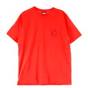 STUSSY(ステューシー) サイズ:M Fire Dice Tee ファイヤーダイス プリント半袖Tシャツ レッド【中古】【程度B】【カラーレッド】【取扱店舗BRING THRIFT CLOSET】