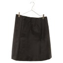 PRADA(プラダ) サイズ:42 Nylon Short Skirt ナイロンショートスカート ブラック 21H743 S162 I18【中古】【程度A】【カラーブラック】【オンライン限定商品】