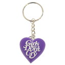 Girls Don 039 t Cry(ガールズドントクライ) Heart Keychain ハートキーチェーン キーホルダー パープル【新古品/中古】【程度S】【カラーパープル】【取扱店舗原宿】