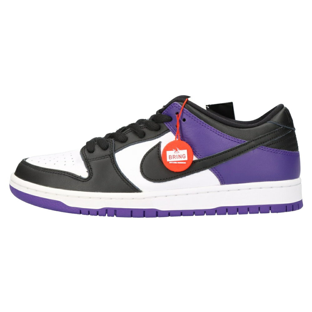 NIKE SB(ナイキエスビー) サイズ:27.5cm DUNK LOW PRO COURT PURPLE BQ6817-500 ダンクロープロ コート パープル スニーカー パープル US9.5/27.5cm