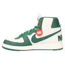 NIKE(ナイキ) サイズ:28.0cm TERMINATOR HIGH NOBLE GREEN FD0650-100 ターミネーター ハイカットスニーカー US10/28cm グレー/グリーン【中古】【程度A】【カラーグレー】【取扱店舗BRING KICKS】