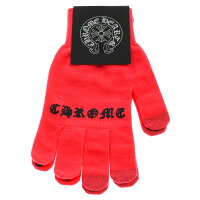 CHROME HEARTS(クロムハーツ) WORK GLOVES ロゴ グローブ 軍手 ピンク【新古品/中...