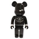 MEDICOM TOY(メディコムトイ) サイズ:1000% BE＠RBRICK mastermind Tokyo Collection 1000%ベアブリック マスターマインド 東京コレクション記念モデル 人形 フィギュア ブラック【中古】【程度A】【カラーブラック】【取扱店舗名古屋】