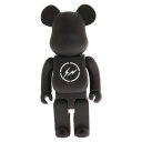 MEDICOM TOY(メディコムトイ) サイズ:400% BE@RBRICK ベアブリック×THE CONVENI Fragment design コンビニ フラグメントデザイン フィギュア 人形 ブラック 400%【新古品/中古】【程度N】【カラーブラック】【取扱店舗BRING京都河原町店】