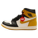 NIKE(ナイキ) サイズ:26.0cm AIR JORDAN 1 RETRO HIGH OG YELLOW OCHRE エアジョーダンワン ハイカットスニーカー イエローオークル US8/26.0cm 555088-109