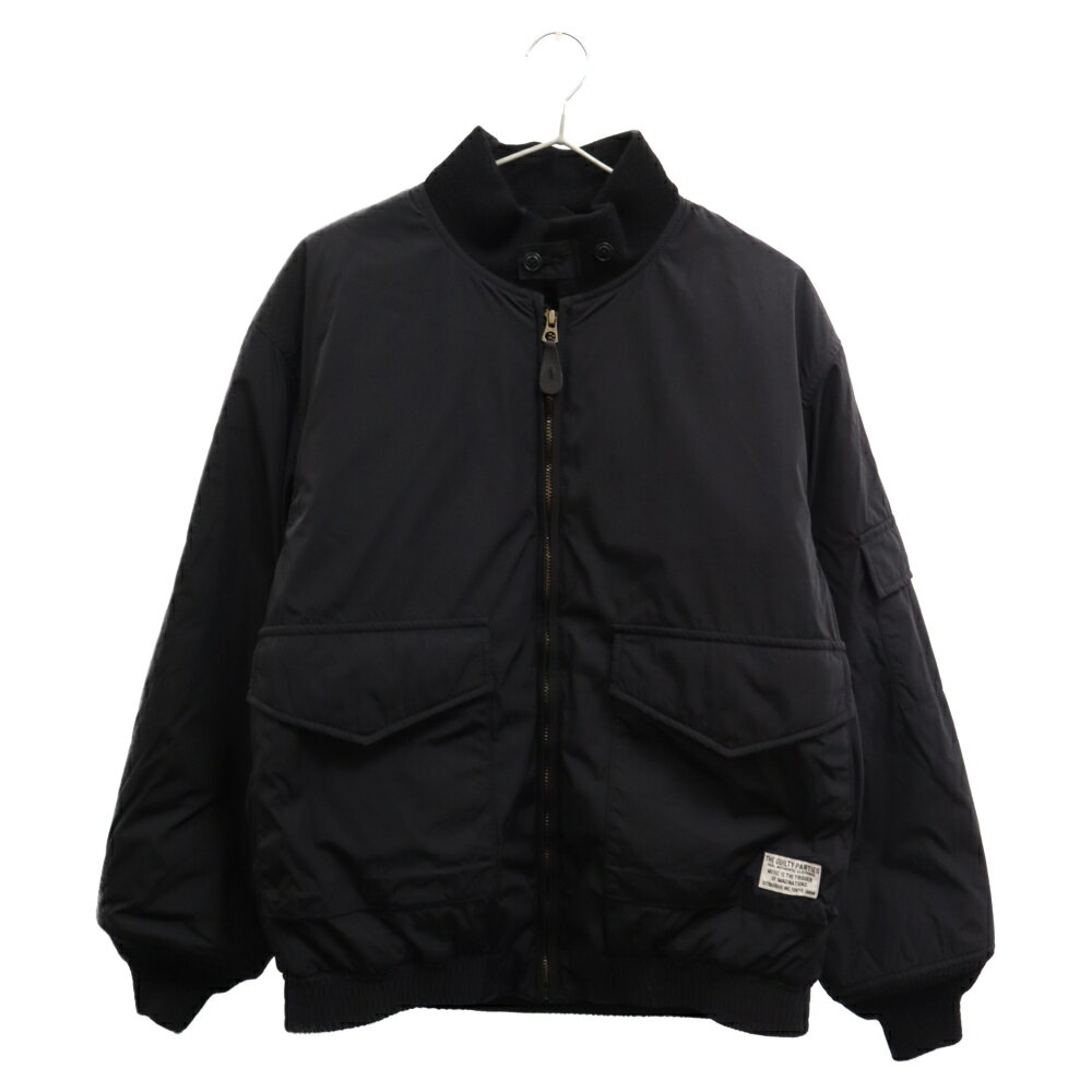 WACKO MARIA(ワコマリア) サイズ:S 23AW G-8 FLIGHT JACKET ミリタリーフライト ジャケット ブラック【中古】【程度B】【カラーブラック】【オンライン限定商品】