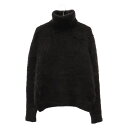 SAINT LAURENT PARIS(サンローランパリ) サイズ:XS 17AW OVERSIZE MOHAIR ROLL NECK モヘアタートルネックニット セーター ブラック【中古】【程度B】【カラーブラック】【取扱店舗新宿】