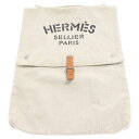 HERMES(エルメス) バギー バゲッジ アリーヌ キャンバス トートバッグ ベージュ【中古】【程度B】【カラーベージュ】【オンライン限定商品】