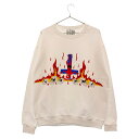 WACKO MARIA(ワコマリア) サイズ:L 24SS NECKFACE / SWEAT SHIRT ネックフェイス スウェットシャツ トレーナー ホワイト NECKFACE-WM-SS21【新古品/中古】【程度S】【カラーホワイト】【取扱店舗BRINGアメリカ村店】