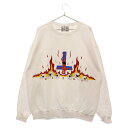 WACKO MARIA(ワコマリア) サイズ:XL 24SS NECKFACE / SWEAT SHIRT ネックフェイス スウェットシャツ トレーナー ホワイト NECKFACE-WM-SS21【新古品/中古】【程度S】【カラーホワイト】【オンライン限定商品】