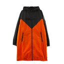 PRADA(プラダ) サイズ:M 21AW RE-NYLON リナイロン バイカラー マウンテンパーカー ジャケット オレンジ/ブラック SGB955 S212 1WQ9【新古品/中古】【程度S】【カラーオレンジ】【オンライン限定商品】