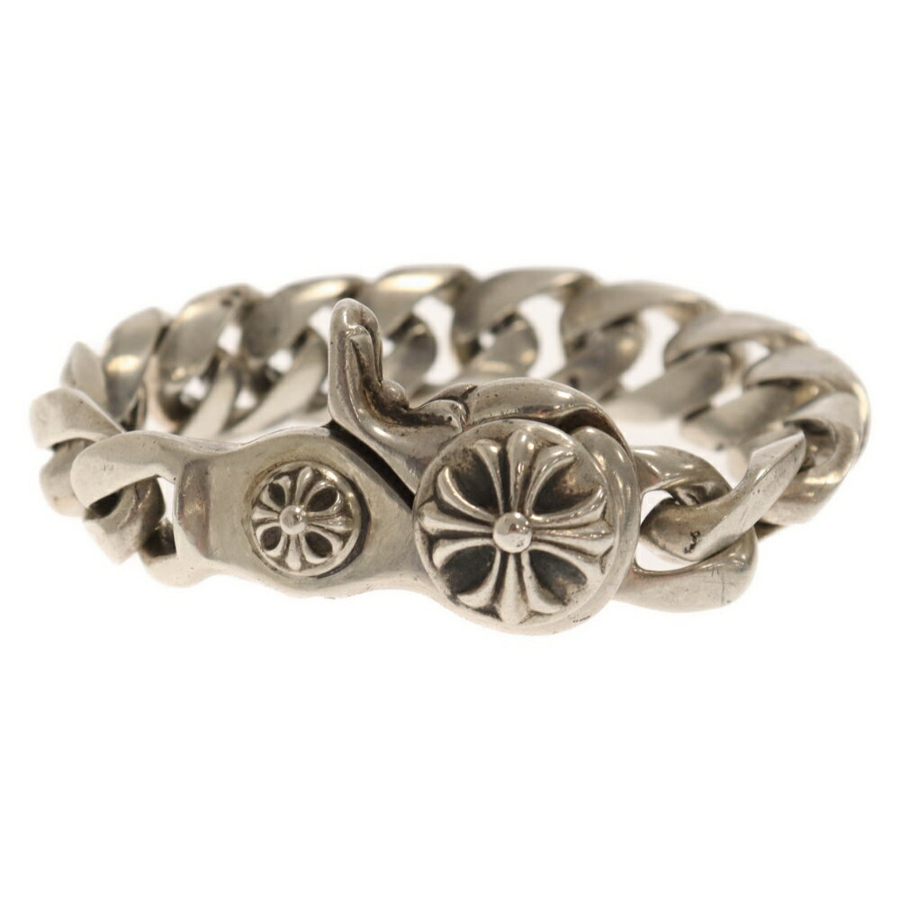 CHROME HEARTS(クロムハーツ) サイズ:12LINK CLSC CHN LNK/クラシックリンククリップ ブレスレット シルバー【中古】【程度B】【カラーシルバー】【取扱店舗BRING仙台店】