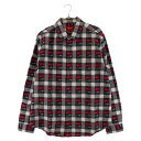 SUPREME(シュプリーム)19SS Rose Buffalo Plaid Shirt ローズバッファローパネルチェック長袖シャツ ホワイト/ブラック ブランド SUPREME 品名 19SS Rose Buffalo Plaid Shirt ローズバッファローパネルチェック長袖シャツ ホワイト/ブラック 表記サイズ M サイズガイドはコチラ 実寸 着丈：75センチ 身幅：54.5センチ 肩幅：47.5センチ 袖丈：64.5センチ 素材表記 画像参照/原産国：中国製 カラー ホワイト/ブラック 商品状態 若干の使用感有り 洗剤の匂い有り 付属品：写真に写っているものがすべてになります。 備考：- 商品番号 3723L030010※お問い合わせの際は、こちらの商品番号をお伝えいただくとスムーズです。 注意事項 ※掲載商品は実店舗等で同時販売しており、欠品になる場合がございます。 恐れ入りますがその際はキャンセルとなりますため、予めご了承くださいませ。 ※原則、お客様都合でのキャンセル・返品はお受けできません。 ≪返品について詳しくはこちらをご覧くださいませ。≫ ご利用の際はショッピングガイドを必ずご一読の上、ご購入へお進みくださいませ。 状態ランク A N 新品〜未使用品 新品未開封品になります。 S 新品同様品または試着程度の使用感があります。 A 使用感の少ない比較的状態の良い中古品になります。 B 着用感があり若干の汚れ・ダメージが見受けられる中古品になります。 C 汚れ・ダメージが多数見受けられ難がある中古品になります。 【取扱店舗】 BRING仙台店 TEL: 022-797-6725 このブランドの他の商品を見る