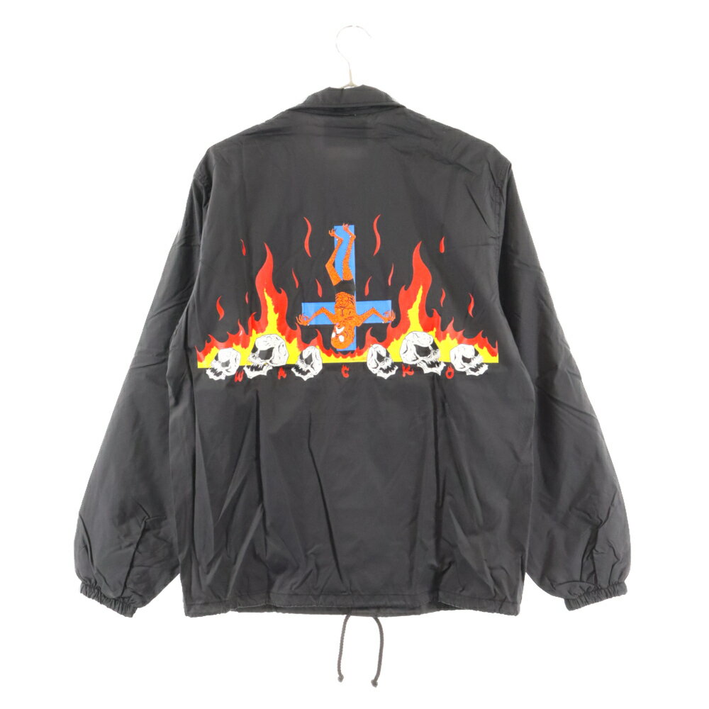 WACKO MARIA(ワコマリア) サイズ:S 24SS NECKFACE / COACH JACKET ネックフェイス コーチジャケット ブラック【新古品/中古】【程度S】【カラーブラック】【オンライン限定商品】