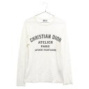 DIOR(fBI[) TCY:XS 20AW Atelier Logo L/S Tee AgGSvg TVc OX[uJbg\[ zCg 043J611A0589yÁzyxBzyJ[zCgzy戵XBRING~cXz