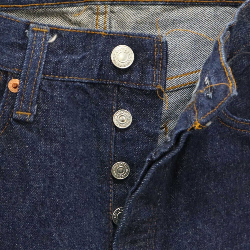 Levi's(リーバイス) サイズ:31×36 70S VINTAGE 501 66前期 デニムパンツ インディゴ ボタン裏刻印6 DEAD STOCK デッドストック フラッシャー付属【中古】【程度B】【カラーブルー】【取扱店舗AWESOME原宿店】 3