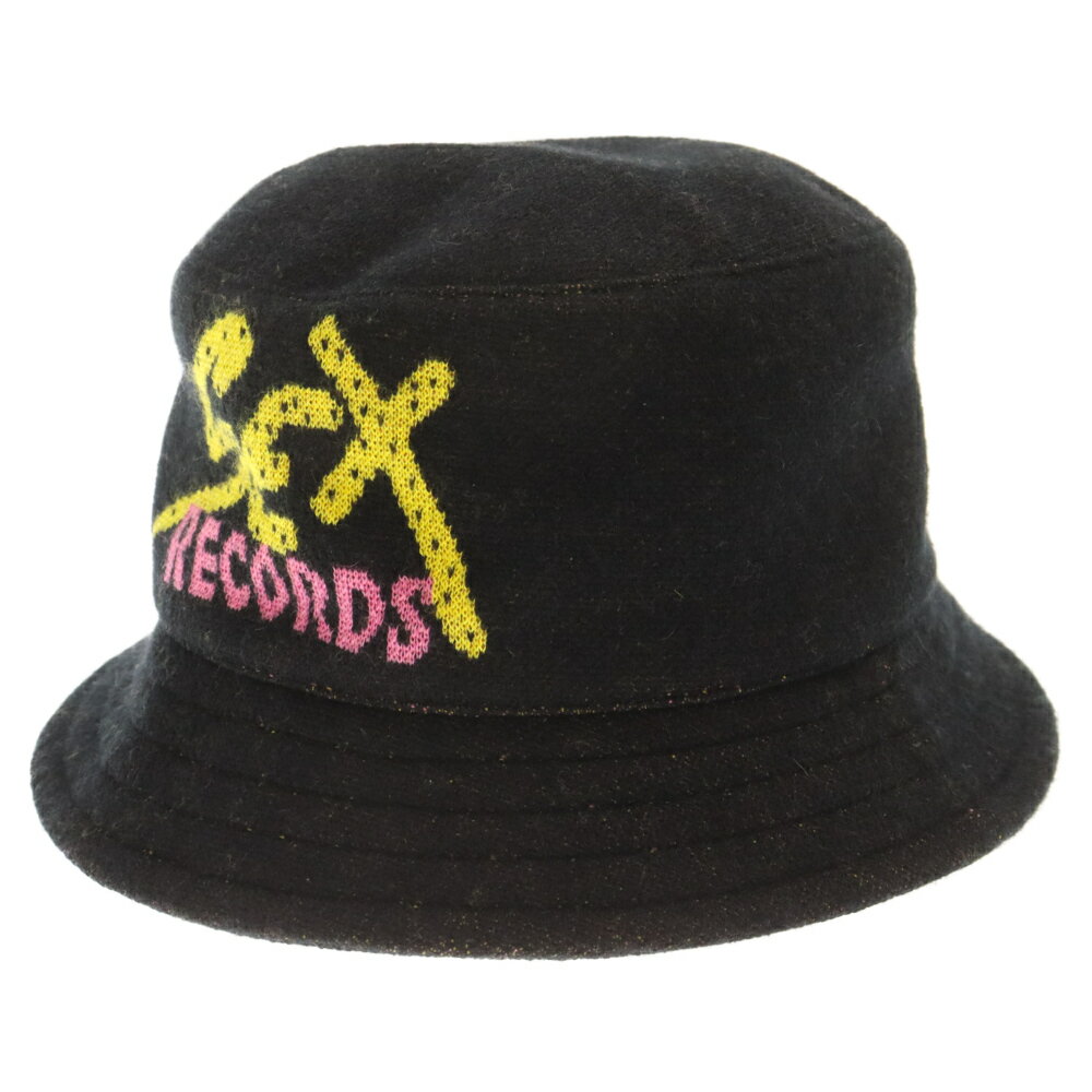 CHROME HEARTS(クロムハーツ) サイズ:M ×MATTY BOY Sex Records Cashmere Bucket Hat マッティボーイ ..