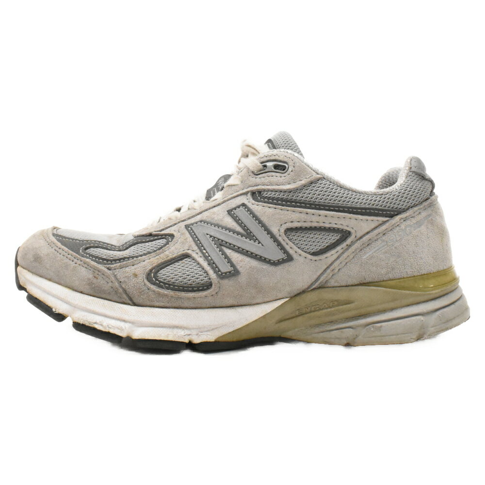 New Balance(ニューバランス) サイズ:24.5cm W990GL4 MADE IN USA ウィメンズ ローカットスニーカー グレー US7.5/24.5cm【中古】【程度B】【カラーグレー】【オンライン限定商品】