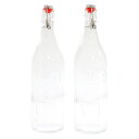 SUPREME(シュプリーム) Swing Top 1.0L Bottle(Set of 2) スイング トップ ボトル 1L 2個入り クリア【新古品/中古】【程度S】【カラーマルチカラー】【オンライン限定商品】