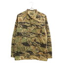 A BATHING APE(アベイシングエイプ) サイズ:L カモフラ ミリタリージャケット グリーン 1910-131-032【中古】【程度B】【カラーグリーン】【オンライン限定商品】