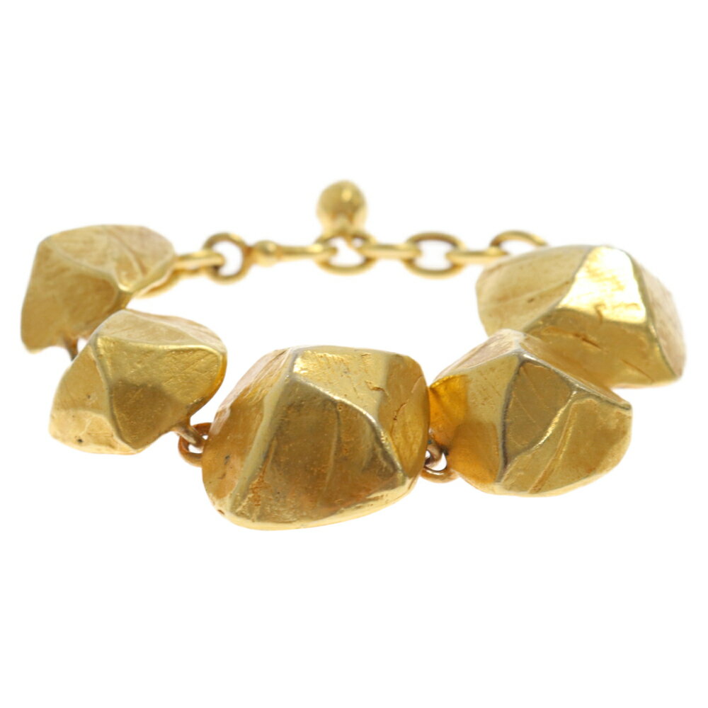 HERMES(エルメス) 70S VINTAGE Nugget Bracelet ヴィンテージ ナゲットブレスレット ゴールド【中古】【程度B】【カラーゴールド】【取扱店舗渋谷】