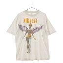 VINTAGE(ヴィンテージ) サイズ:XL 90s VINTAGE ヴィンテージ NIRVANA IN UTERO ニルヴァーナ イン ユーテロ プリント 半袖Tシャツ カットソー ホワイト