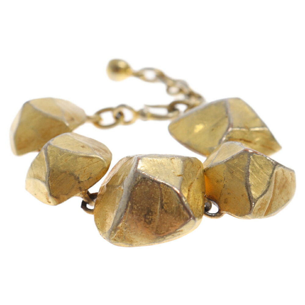 HERMES(エルメス) 70S VINTAGE Nugget Bracelet ヴィンテージ ナゲットブレスレット ゴールド【中古】【程度B】【カラーゴールド】【取扱店舗AWESOME原宿店】