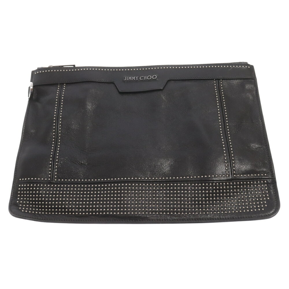 JIMMY CHOO(W~[`E) Studded Clutch Bag X^bYNb`obO ubNyÁzyxAzyJ[ubNzyIC菤iz