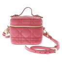 Christian Dior(クリスチャンディオール) Lady Dior マイクロ ヴァニティ ショルダーバッグ レッド S0918ONMJ【中古】【程度A】【カラーレッド】【取扱店舗BRING心斎橋店】