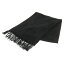 POST ARCHIVE FACTION(ポストアーカイブファクション) 3.1 SCARF RIGHT CASHMERE ブラックスカーフ ストール【中古】【程度A】【カラーブラック】【取扱店舗原宿】