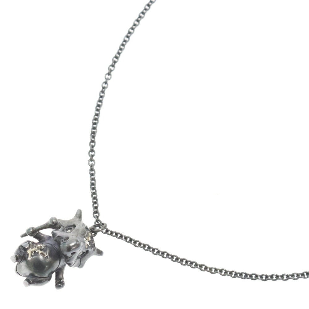 TIFFANY & Co.(ティファニー) ×Daniel Arsham×Pokemon Cubone Pendant Diamond ペンダント ネックレス カラカラ オキシダイズド加工 スターリングシルバー【中古】【程度A】【カラーシルバー】【取扱店舗渋谷】